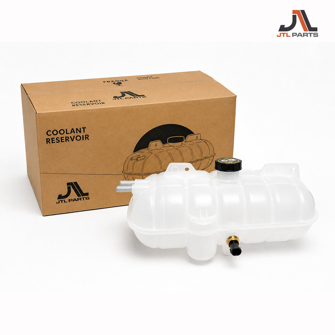 JTL Parts Coolant Reservoir Tank 603-5201 (Engine Coolant Expansion Tank / Radiator Overflow Reservoir) – Replacement for 05-23045-000 / 05-23045-001 / 05-20529-000 – Freightliner Columbia Heavy Duty Cooling System