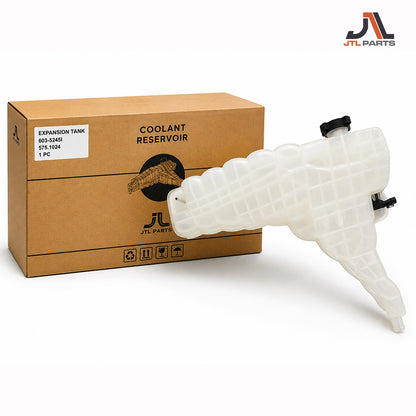 JTL Parts Engine Coolant Reservoir 603-5245 for 2013–2020 Peterbilt 579 / Kenworth T880 (DR104002 / CP23700 / 575.1024)
